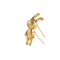 Anhänger Gianni Carità Dame Goldies in Gelbgold Diamante Brown 0.02 Ct 18KT/P4/OG/P - 18KT/P4/OG/P